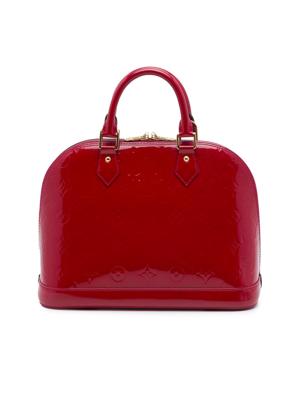 Louis Vuitton Alma Handbag Vernis Pm #376512L87B